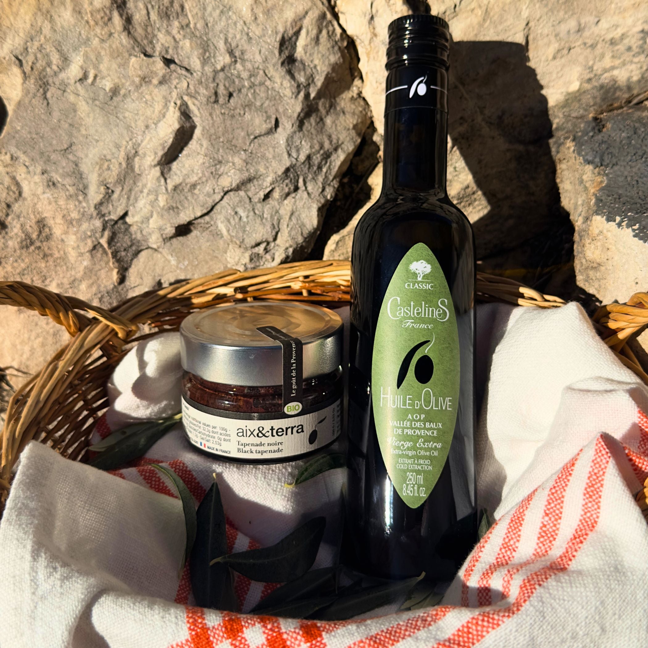 Olive Lovers Duo | Provençal Olive Oil & Tapenade – Céline en Provence