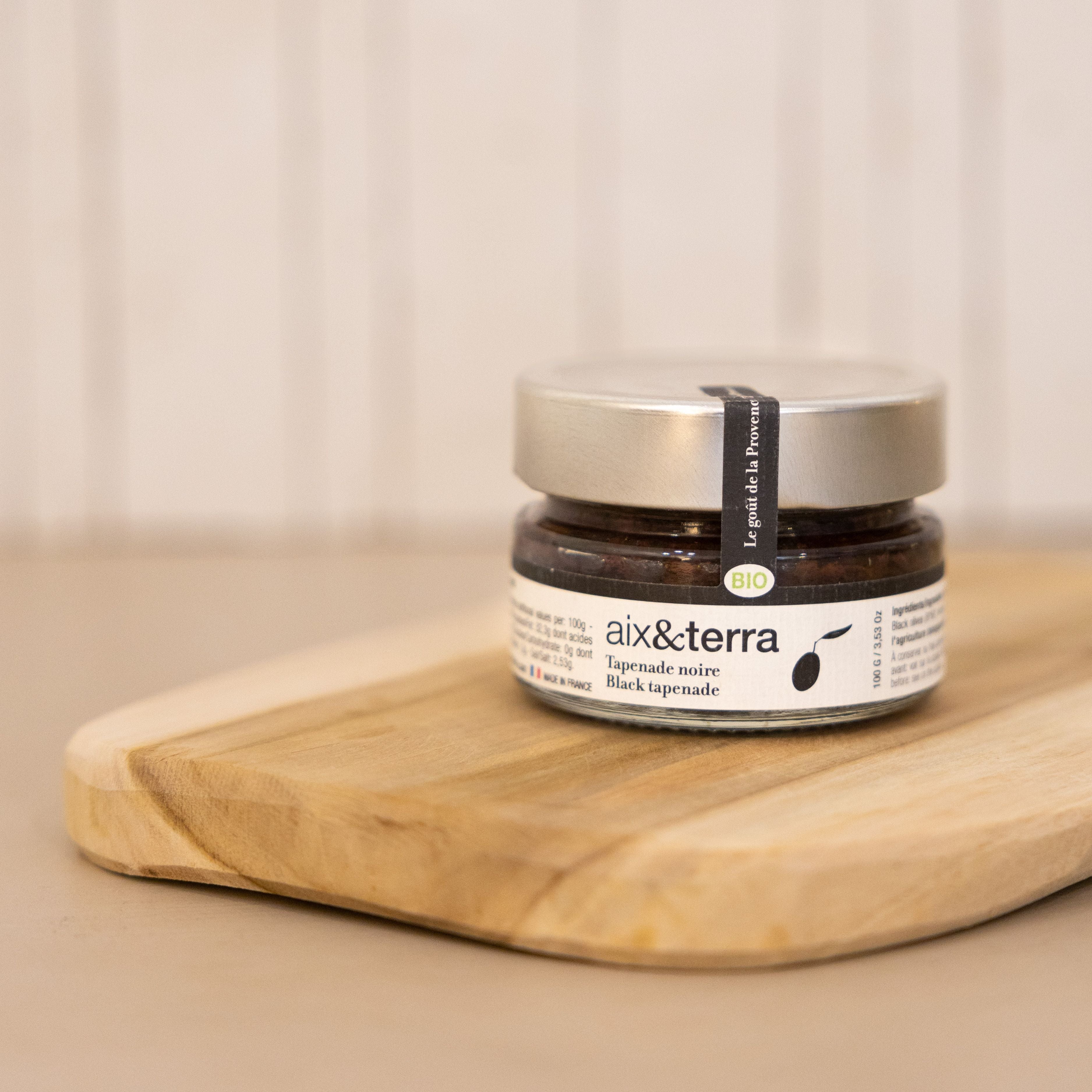 tapenade-black-organic-aixterra-100g-indoor - Céline en Provence