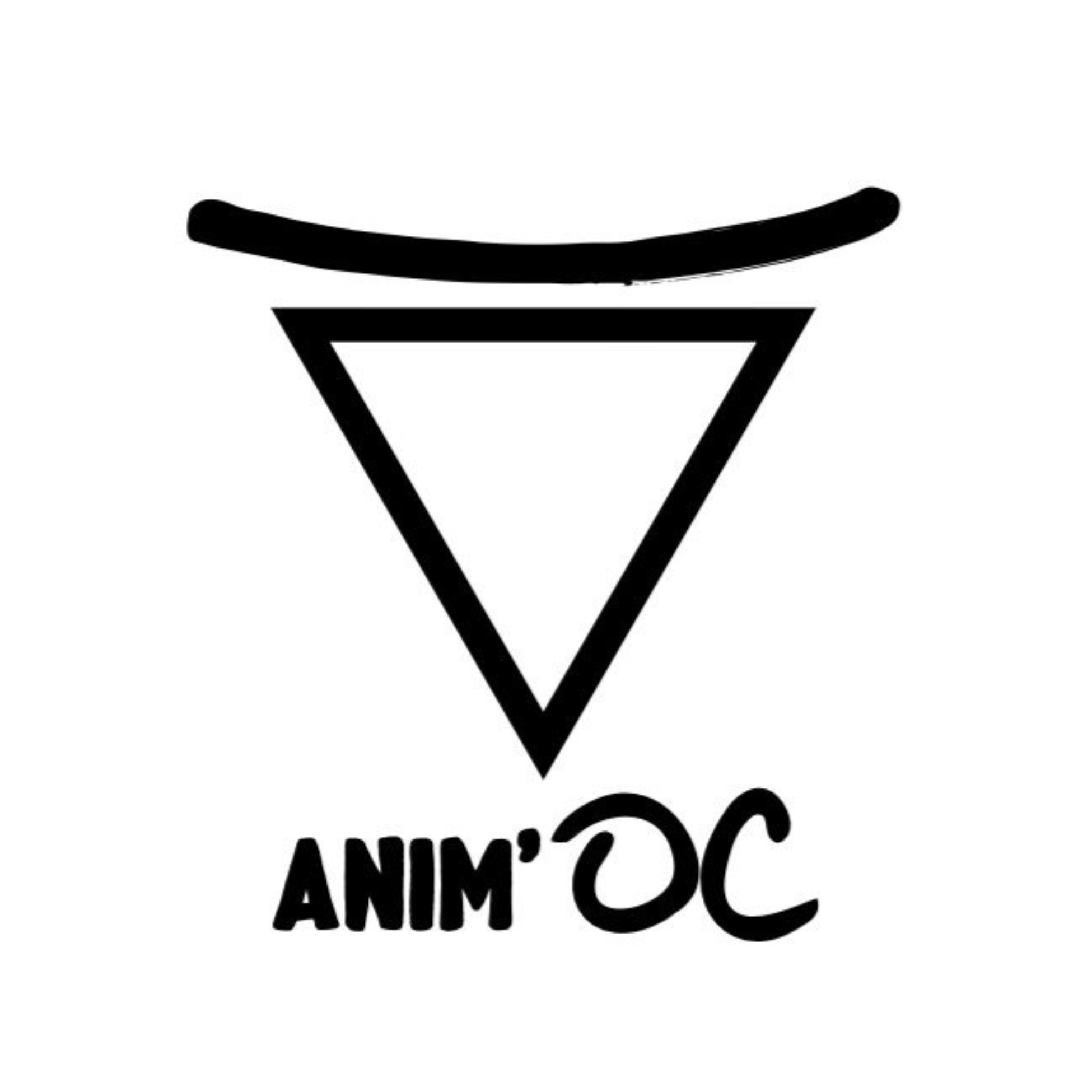 Logo of Anim'Oc, artisanal workshop crafting wooden cicadas in Provence.
