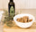 Provençal olive and herbs biscuits paired with extra virgin olive oil and herbal tea, savoury Provençal snack